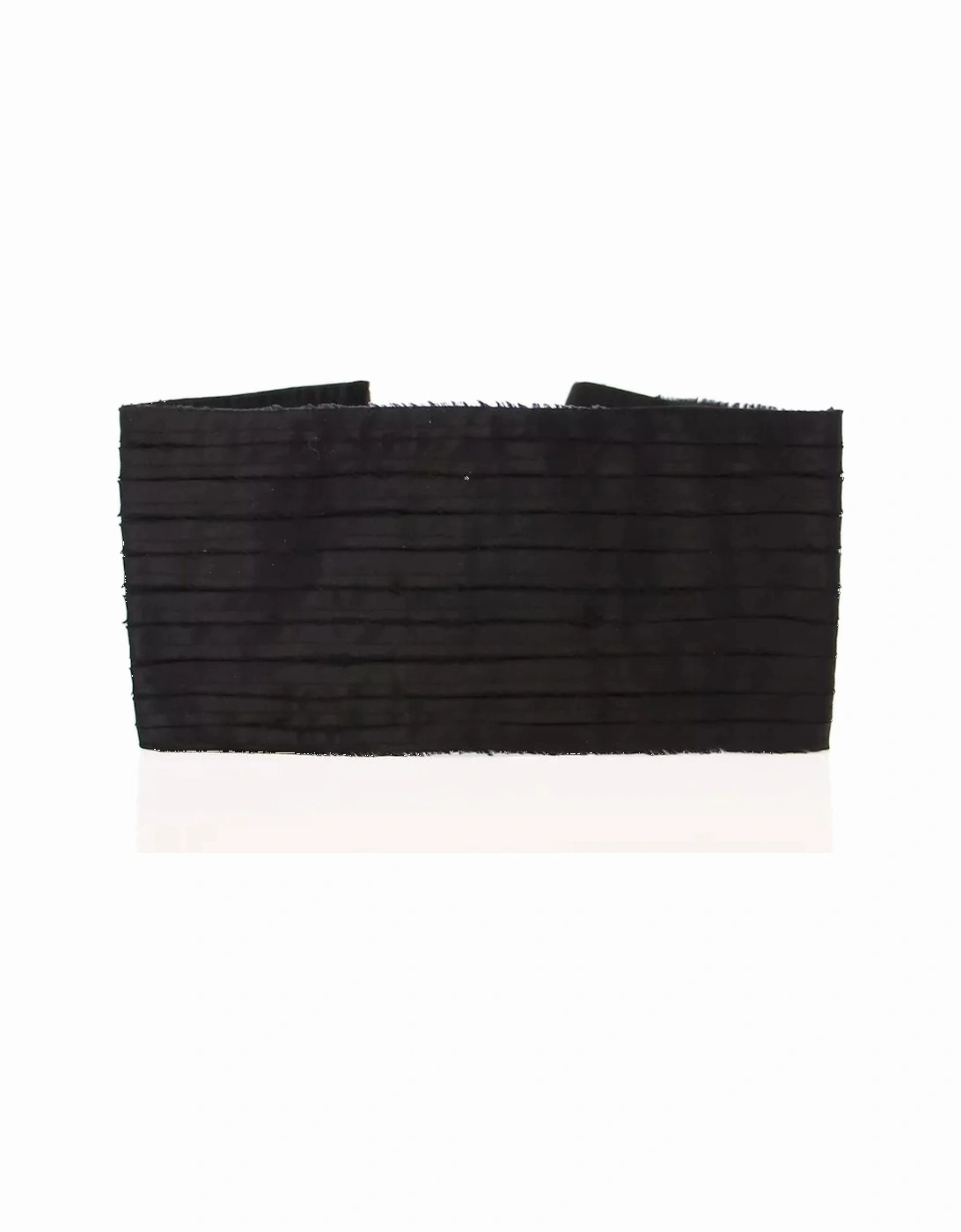 Black Silk Womens Cummerbund. Belts, 7 of 6