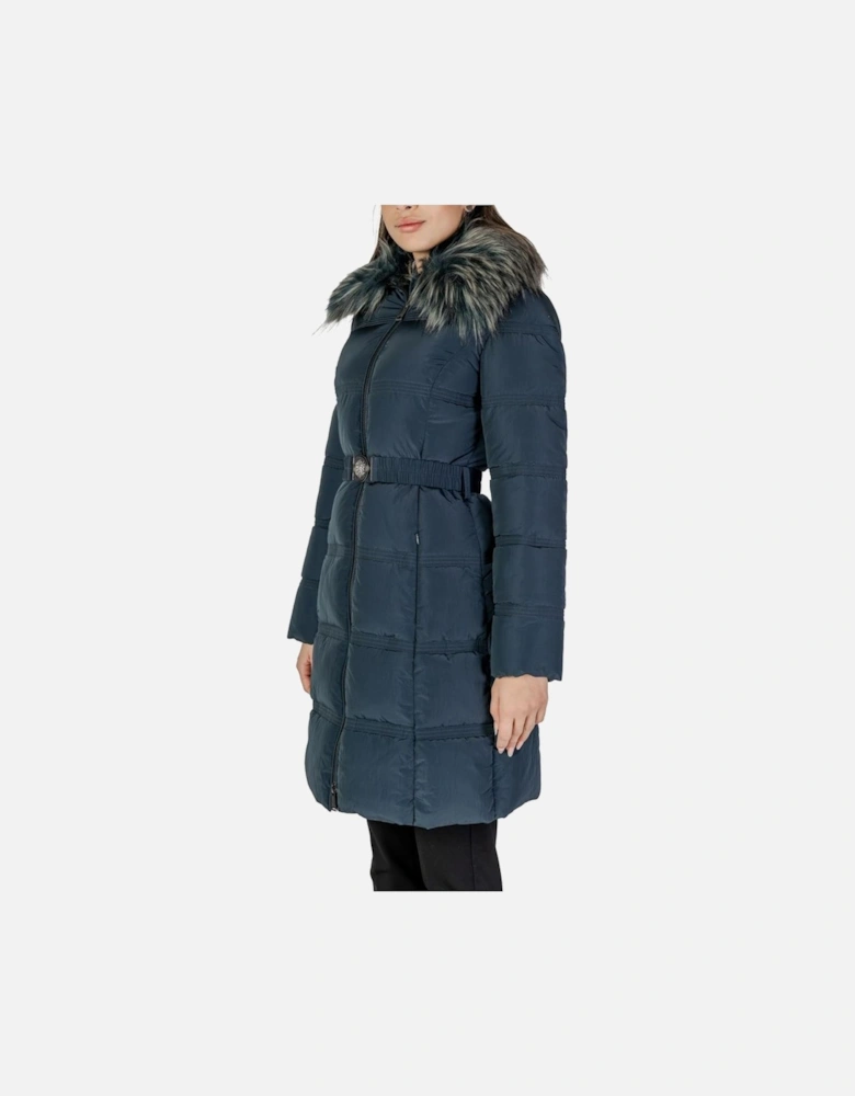 Quilted Hooded Puffer Jacket Women - Black Jackets