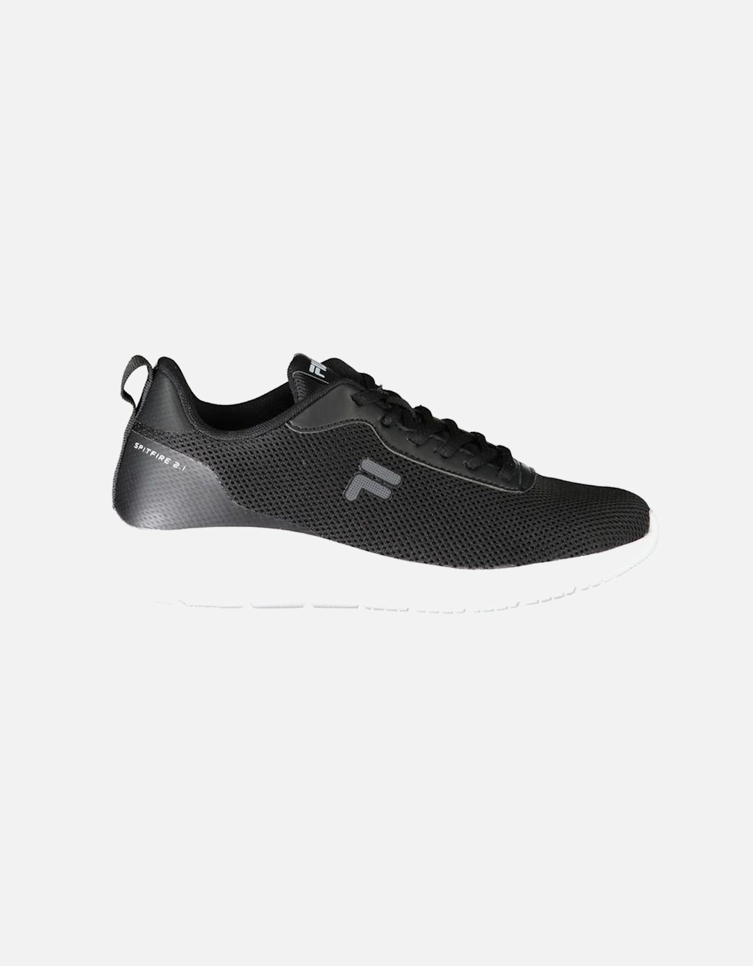 Black Polyester Women Sneaker, 4 of 3