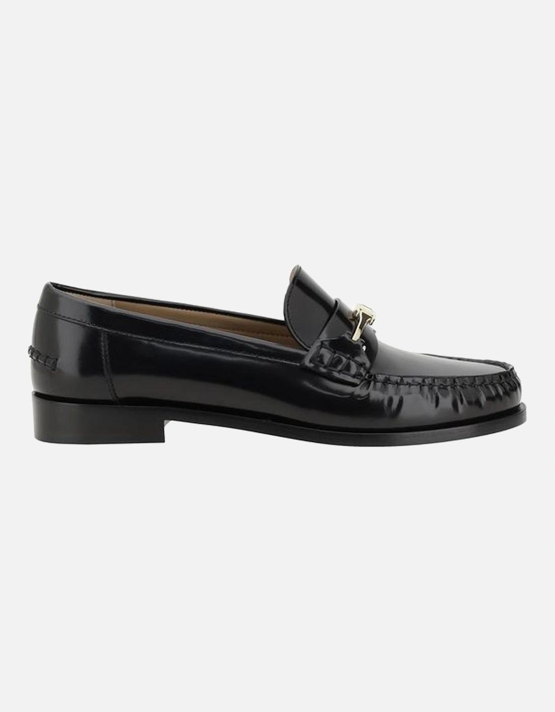 Patented leather Loafers Women - Black Flats, 5 of 4