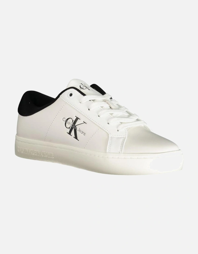 White Polyester Sneaker Women