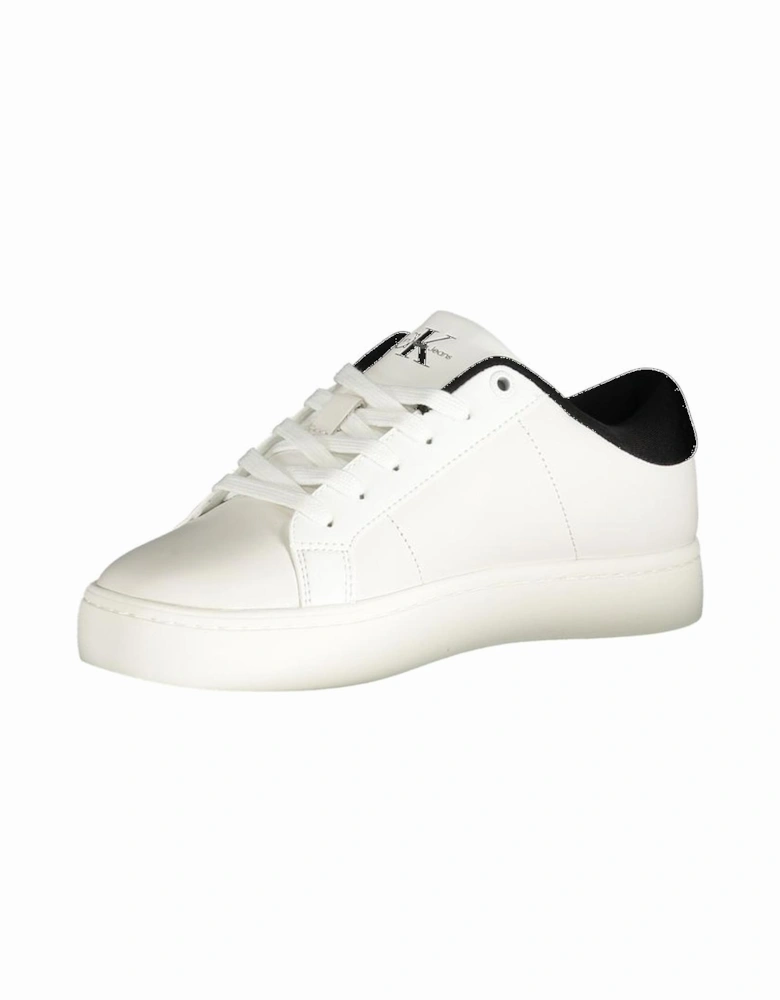 White Polyester Sneaker Women