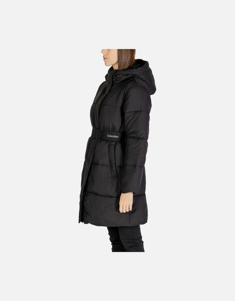 Quilted Nylon-Blend Puffer Jacket Women - Black Jackets