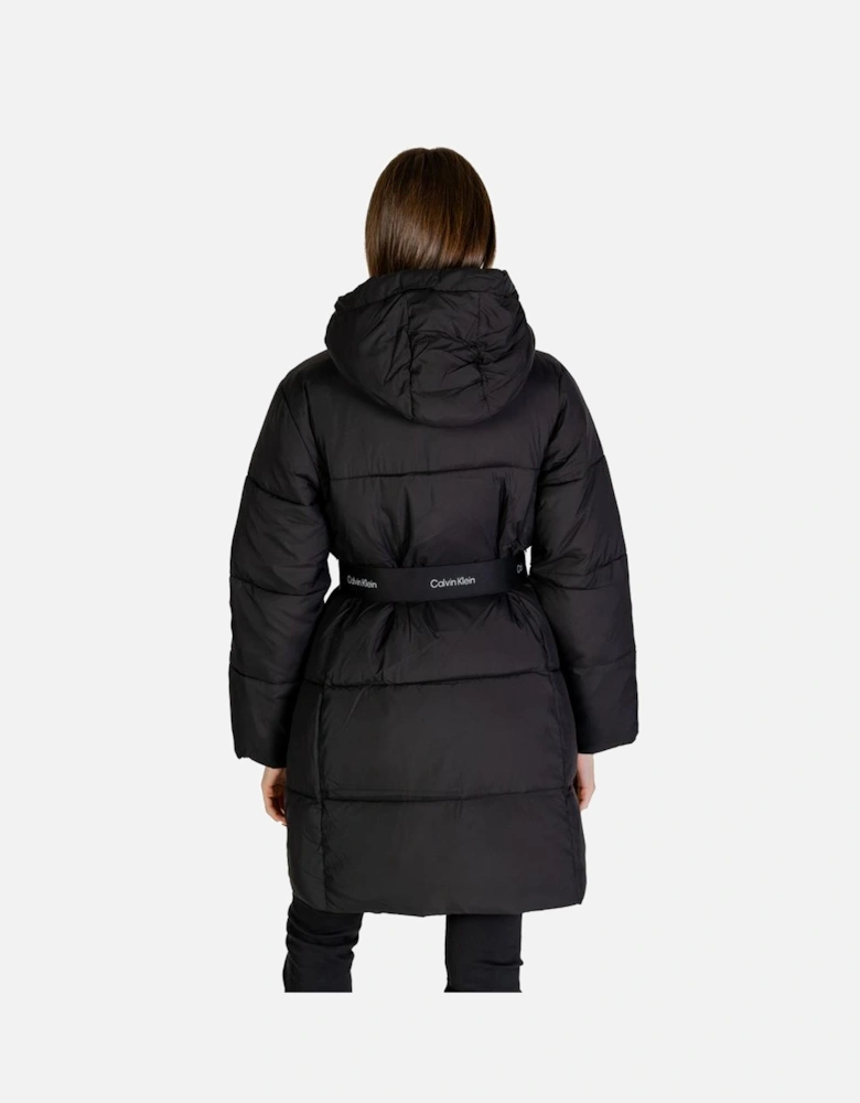 Quilted Nylon-Blend Puffer Jacket Women - Black Jackets