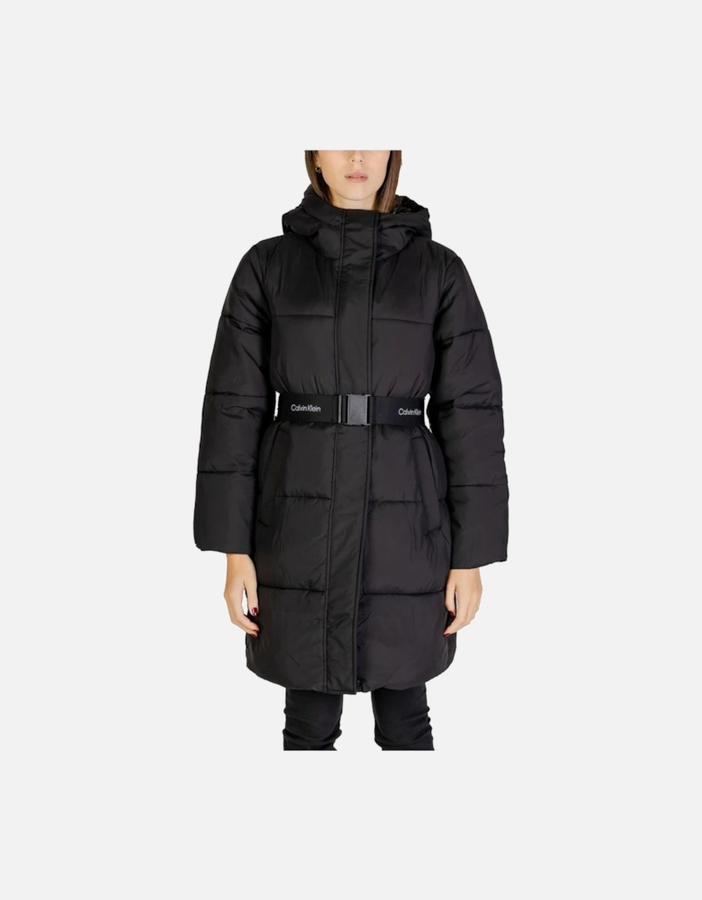 Quilted Nylon-Blend Puffer Jacket Women - Black Jackets
