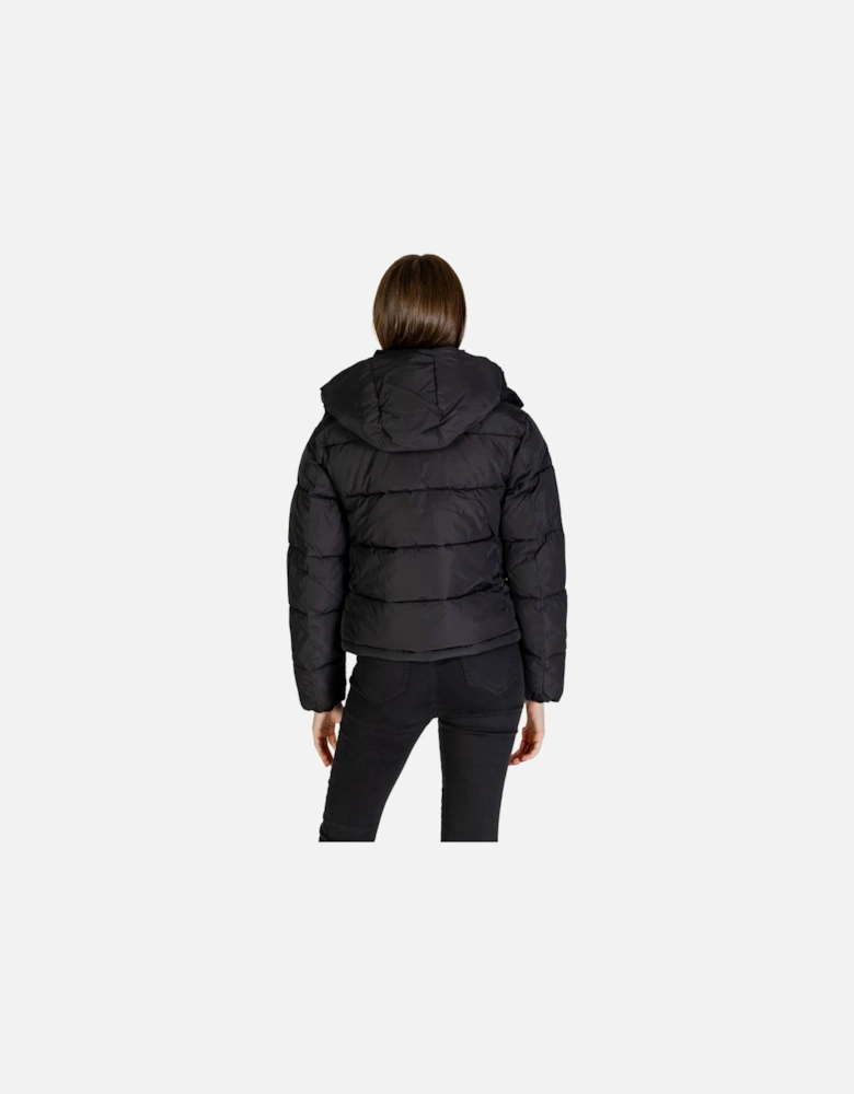Recycled Polyester Blend Jacket Women - Black Jackets