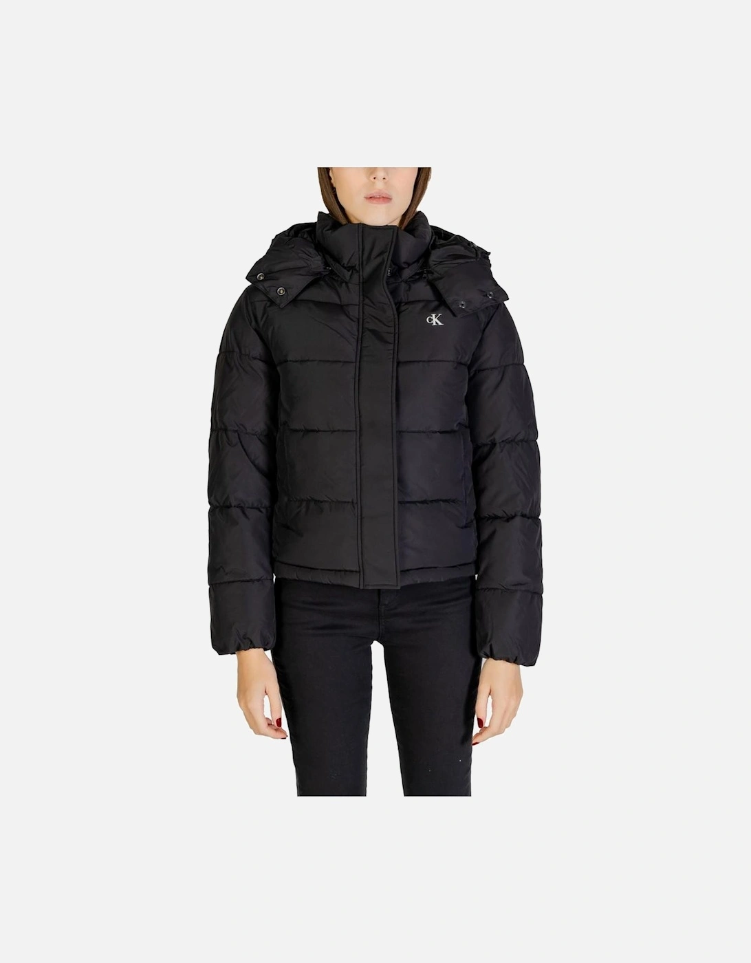 Recycled Polyester Blend Jacket Women - Black Jackets, 6 of 5