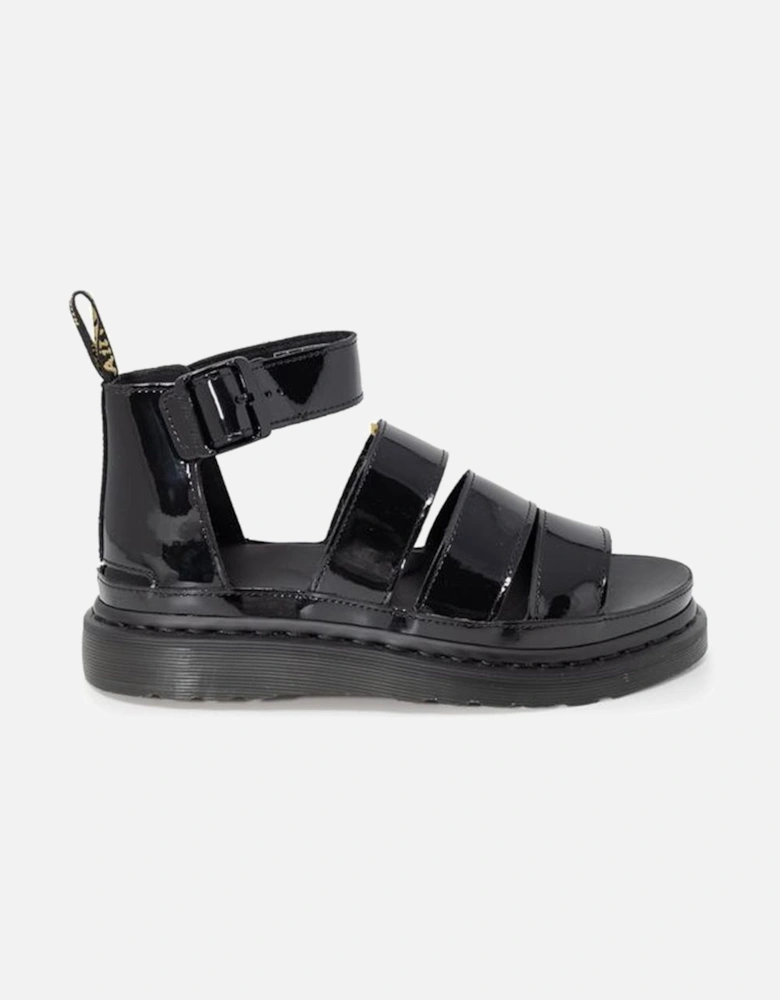 Black Leather Sandal Women