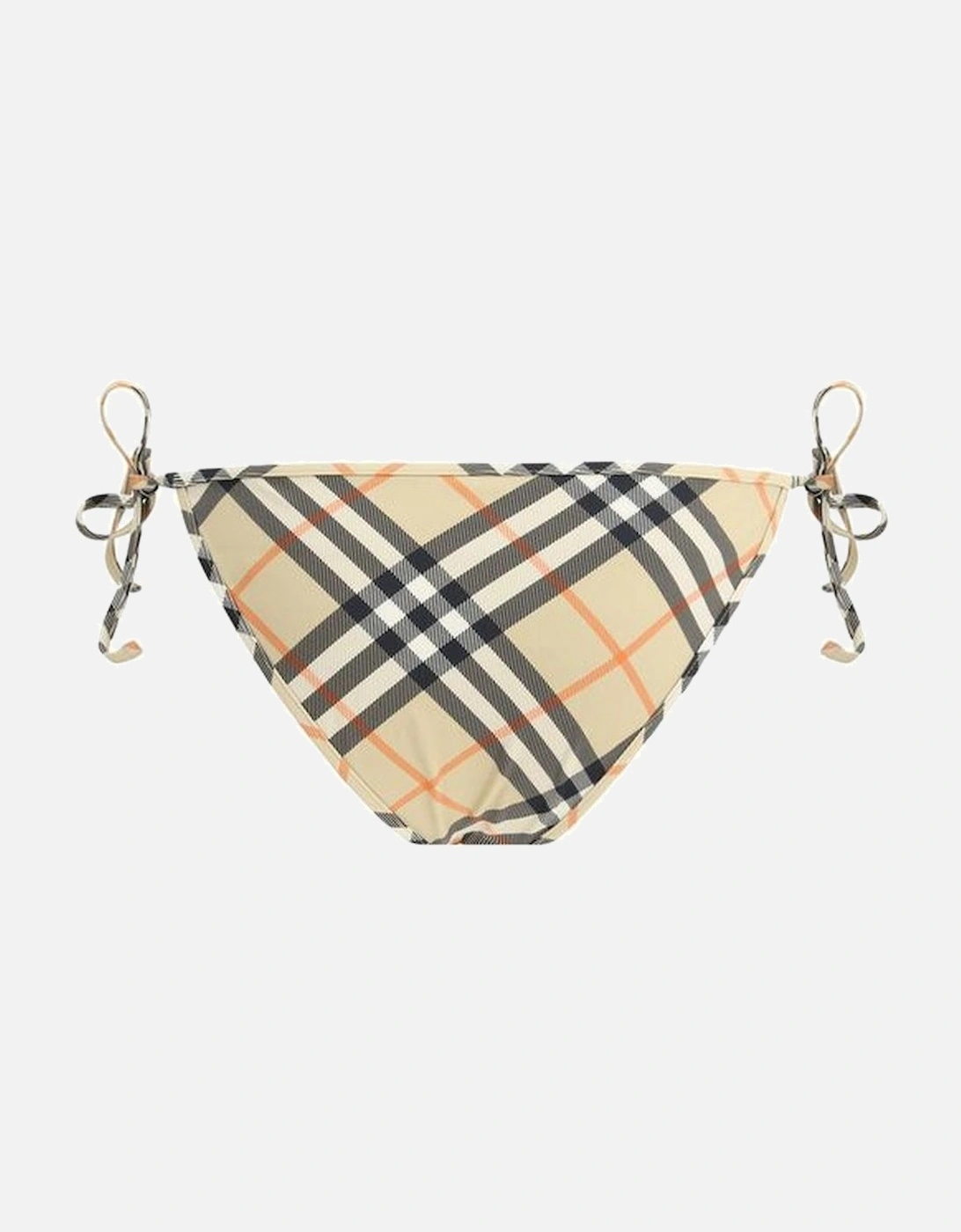 Check Archive Print Swimsuit Brief Women - Beige Swimwear