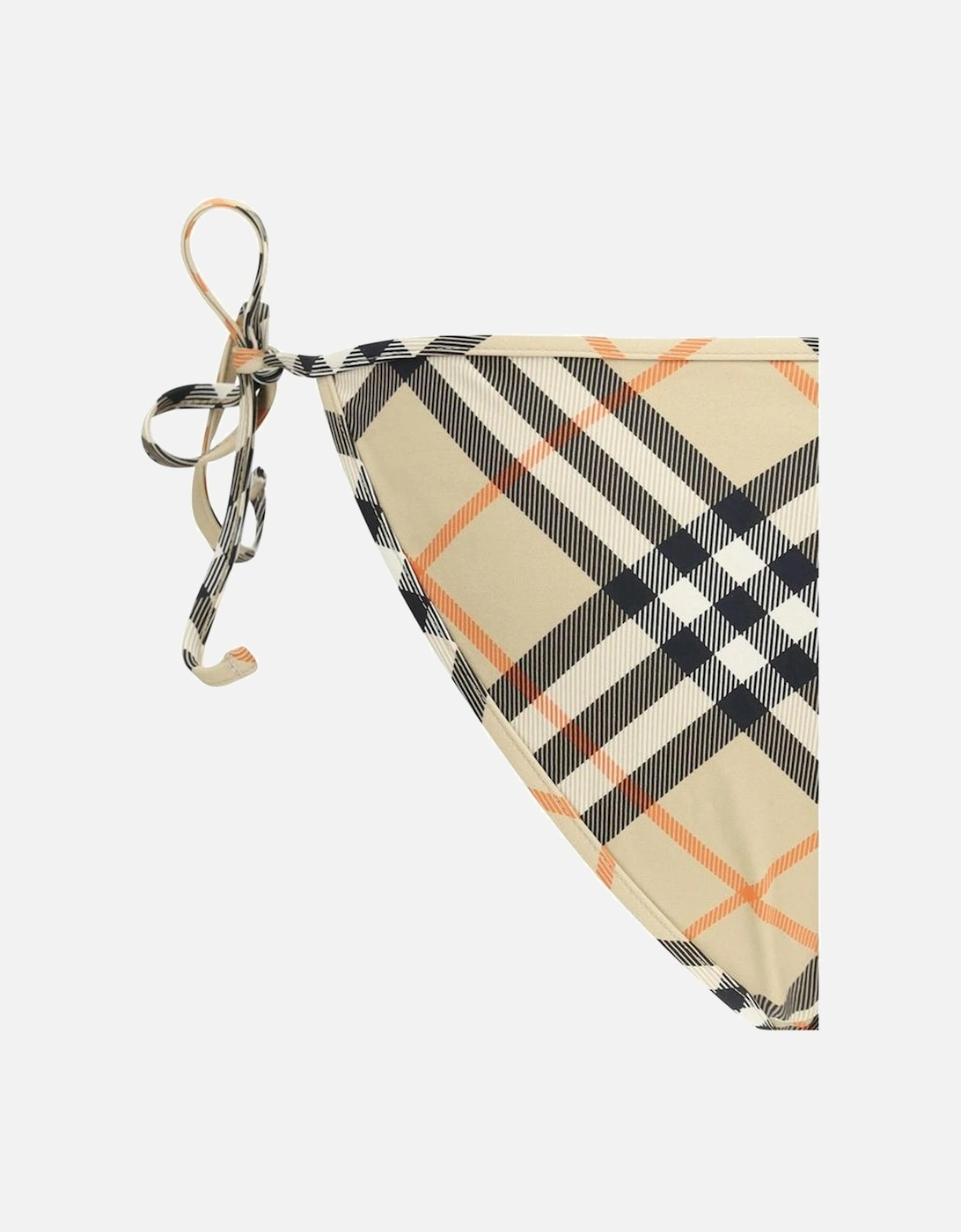Check Archive Print Swimsuit Brief Women - Beige Swimwear