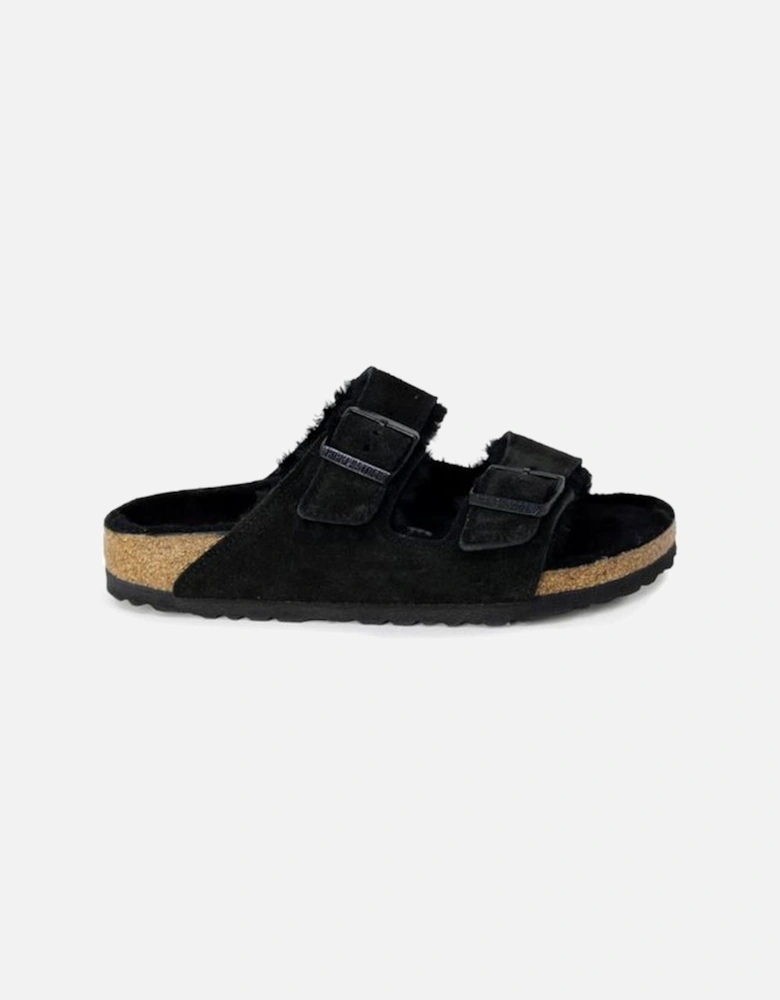 Black Suede Sandal Women