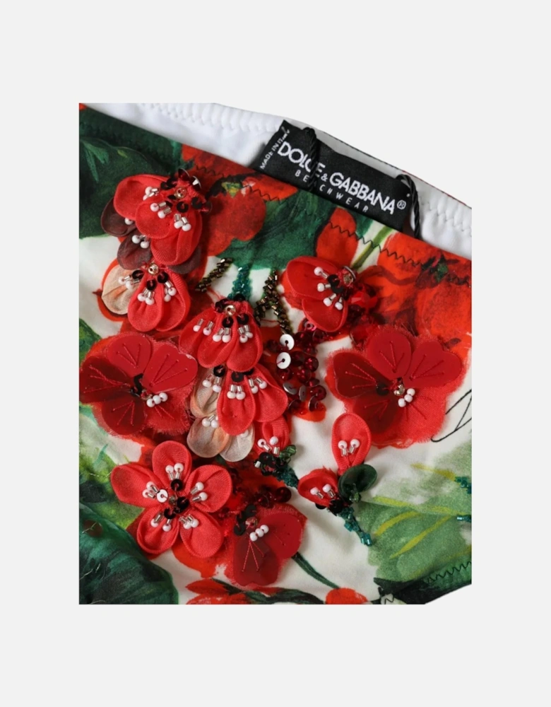 Floral Print Bikini Bottom Swimwear Women - Multicolor