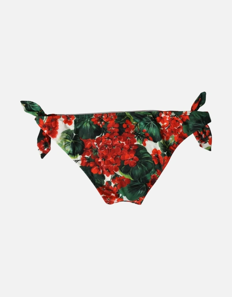 Floral Print Bikini Bottom Swimwear Women - Multicolor