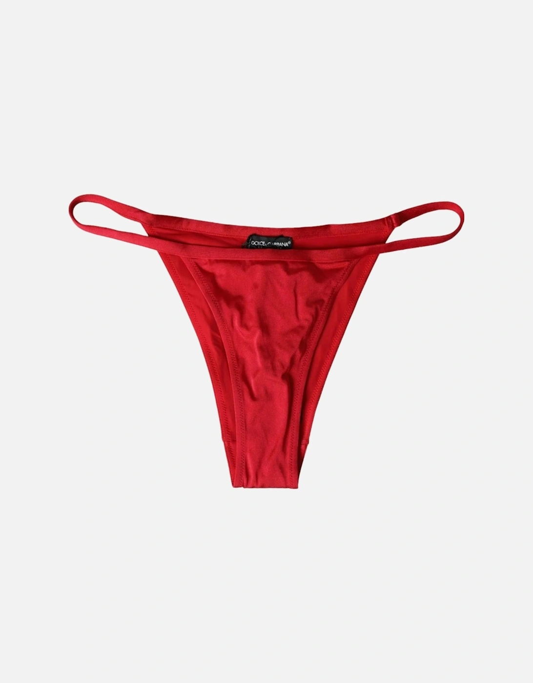 Bikini Bottom Swimwear with Logo Details Women - Red, 4 of 3