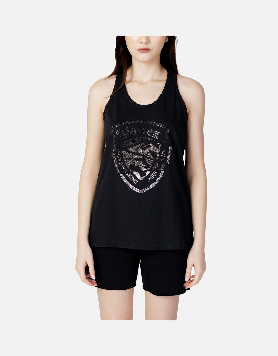 100% Cotton Womens T-Shirt - Black, 4 of 3
