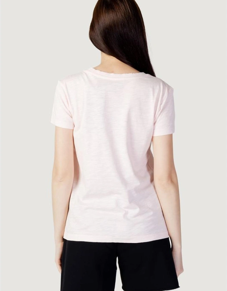 Cotton Graphic Print T-Shirt Women - Multicolor