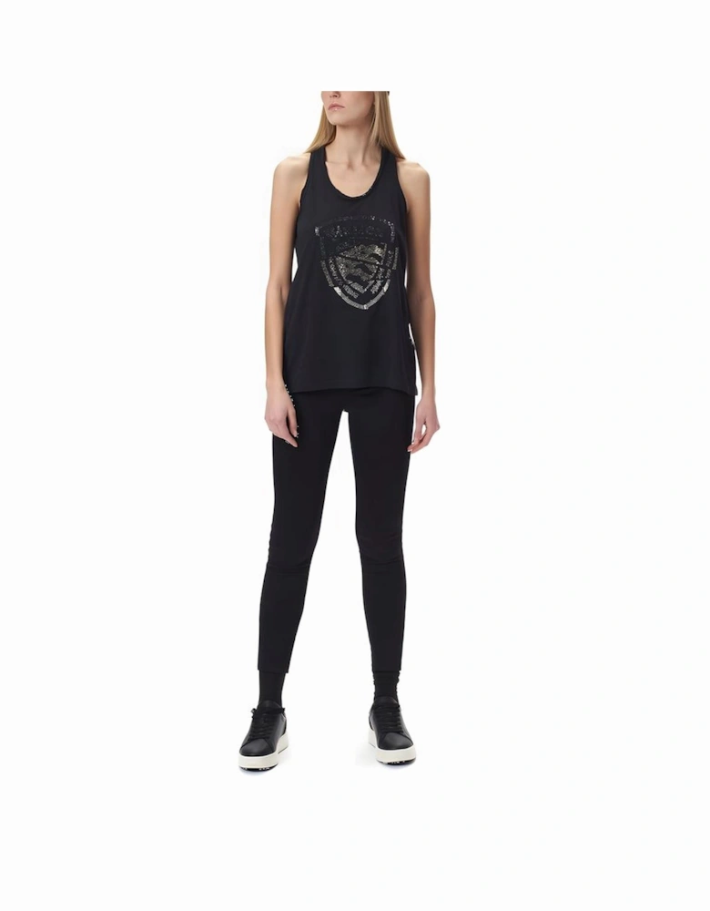 Cotton Tank Top Women - Black T-Shirts