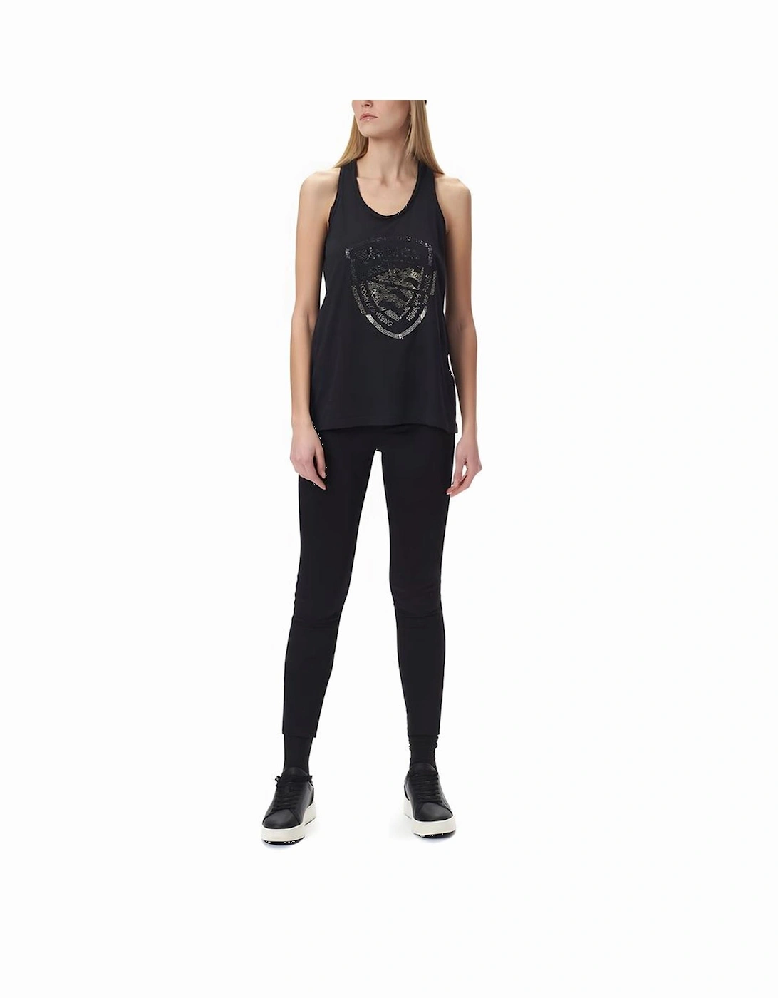 Cotton Tank Top Women - Black T-Shirts