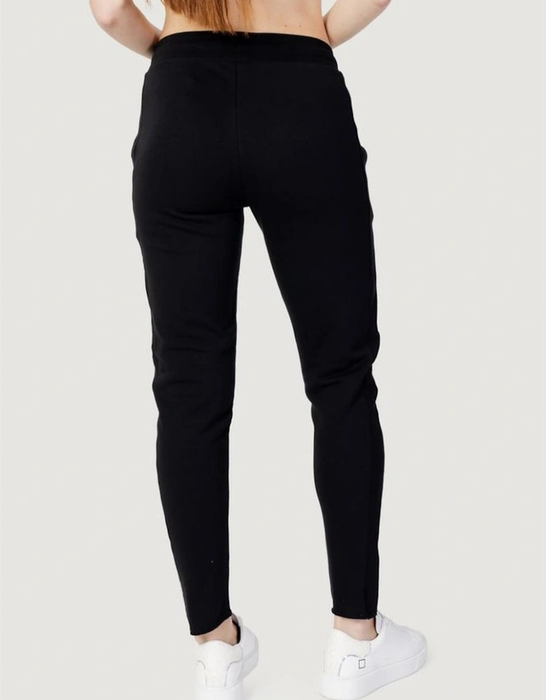 Womens 100% Cotton Sport Pants - Black Jeans