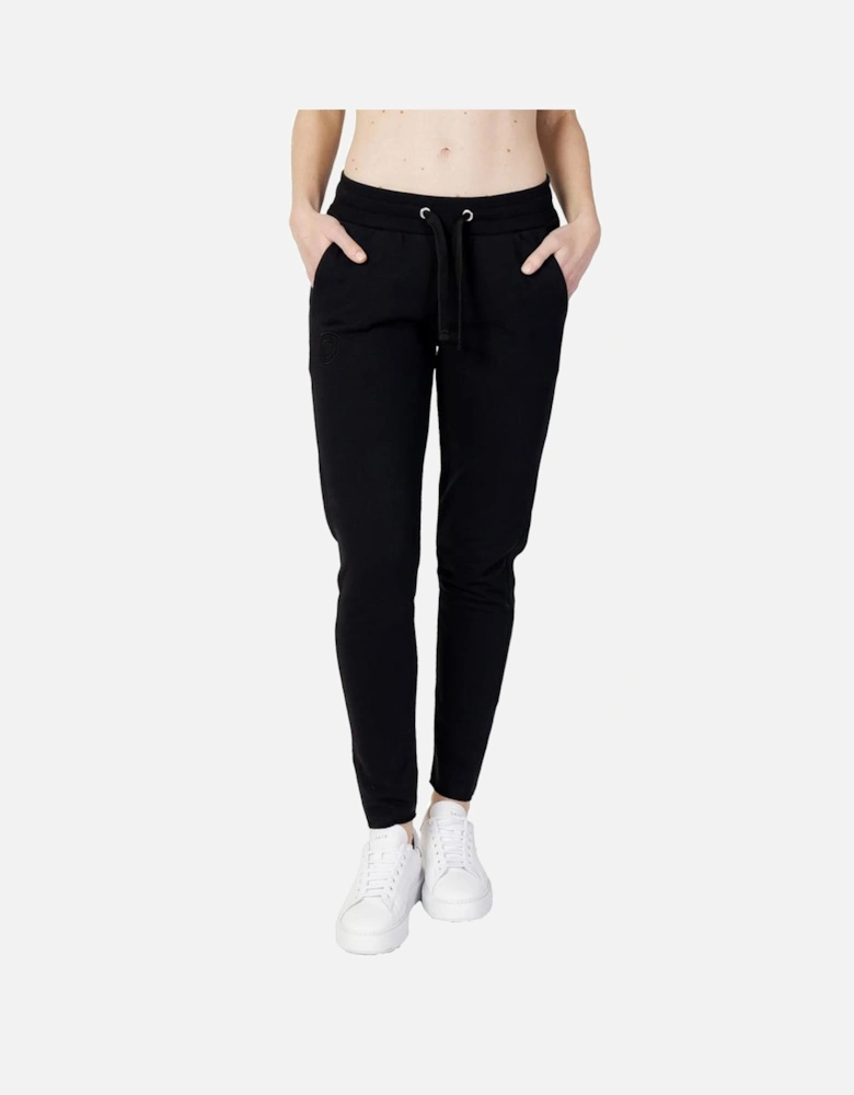 Womens 100% Cotton Sport Pants - Black Jeans