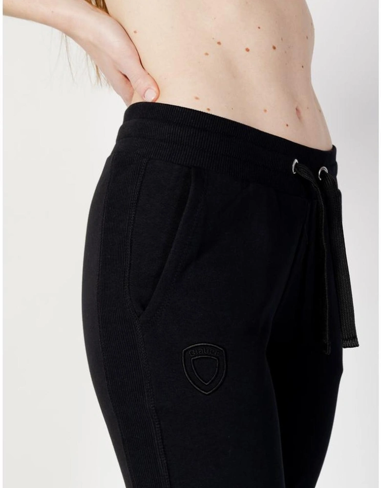 Womens 100% Cotton Sport Pants - Black Jeans
