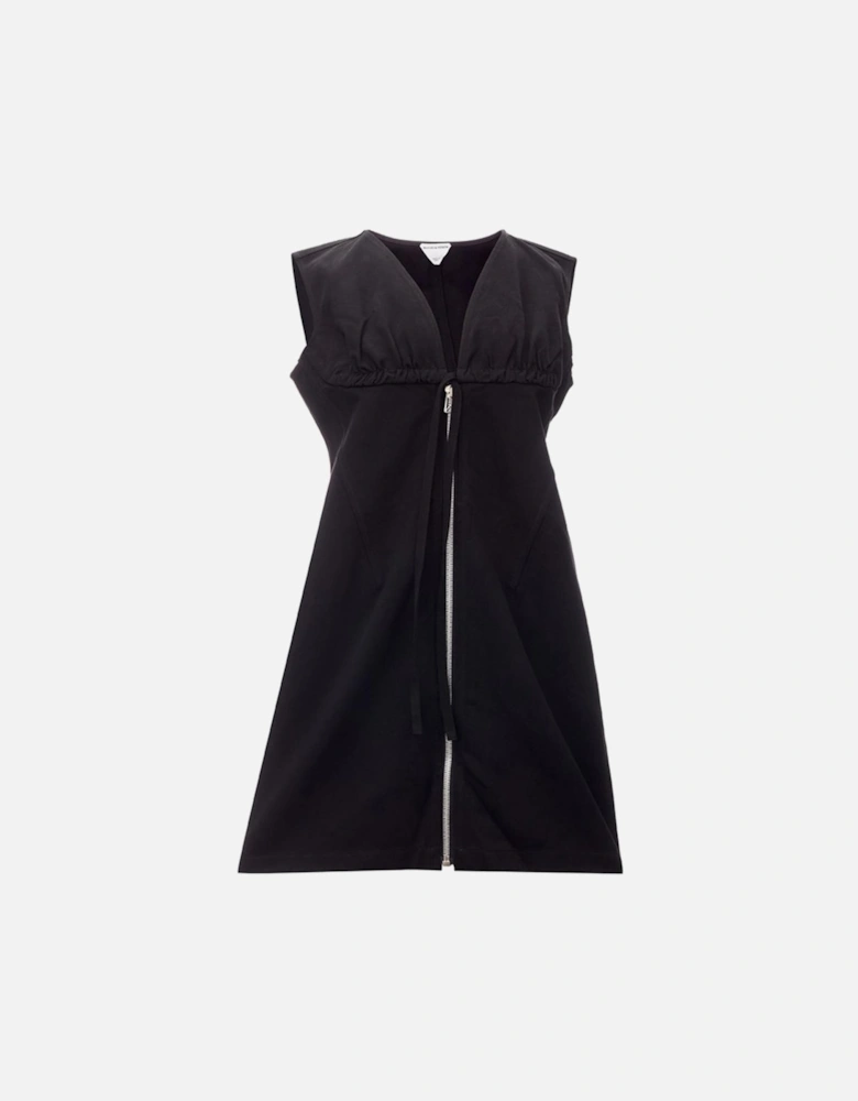 Premium Viscose Sophisticated Dress Women - Black Dresses