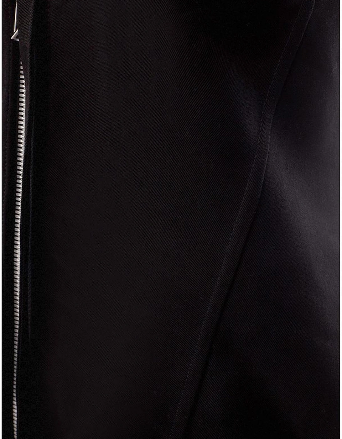 Premium Viscose Sophisticated Dress Women - Black Dresses