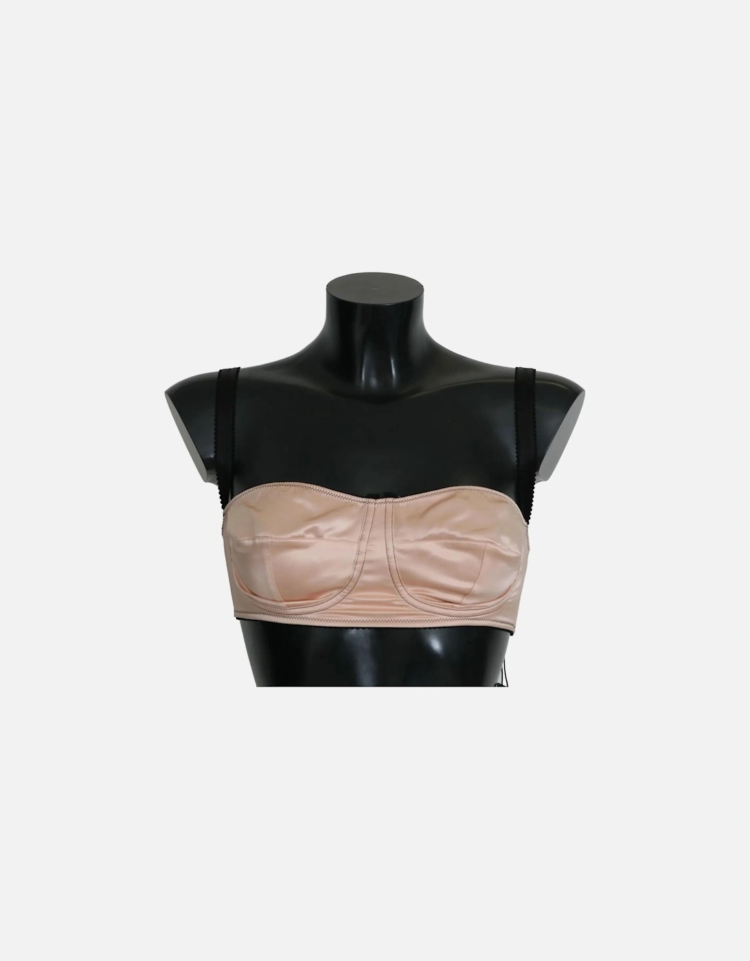 Stretch Balconette Bra with Logo Details Women - Pink Underwear, 5 of 4