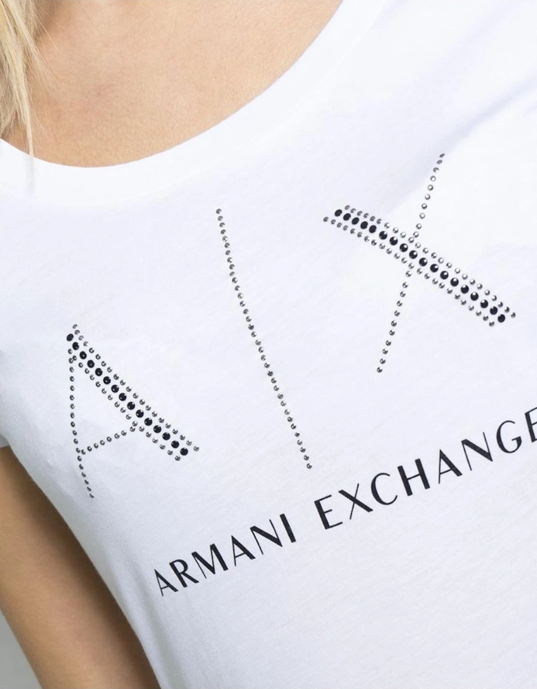 100% Cotton Womens T-Shirt - White