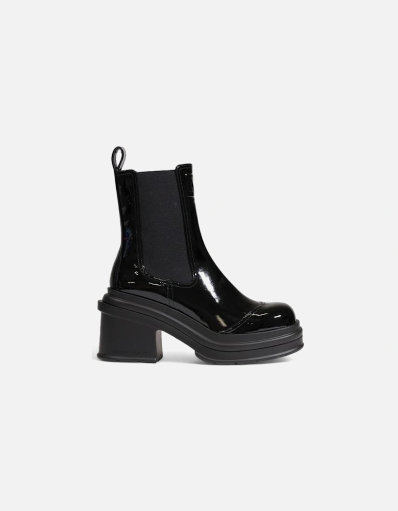 Chunky Platform Ankle Boots Women - Black