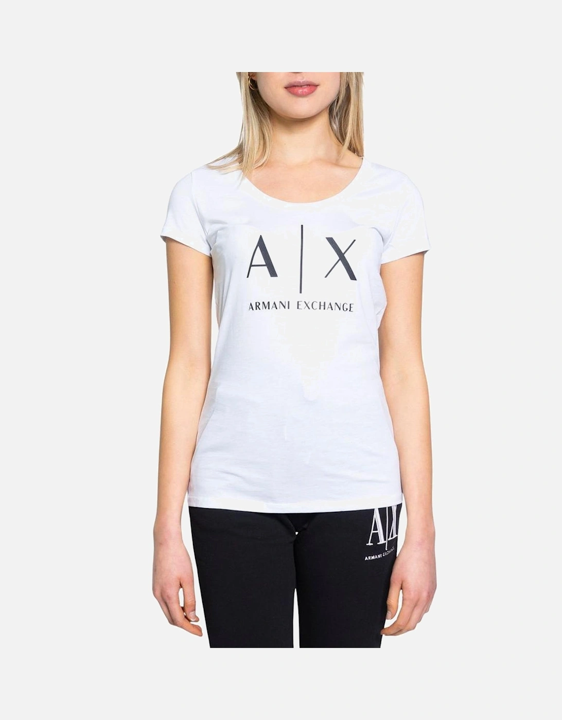 Classic 100% Cotton T-Shirt Women - White, 4 of 3