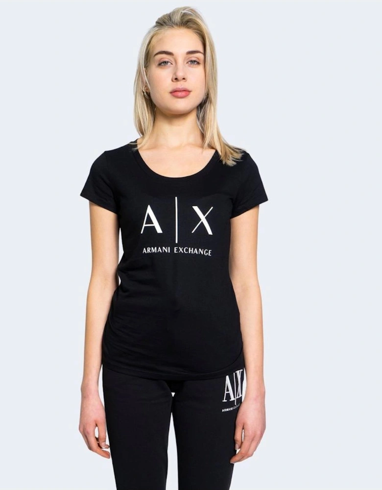 Classic Cotton T-Shirt Women - Black