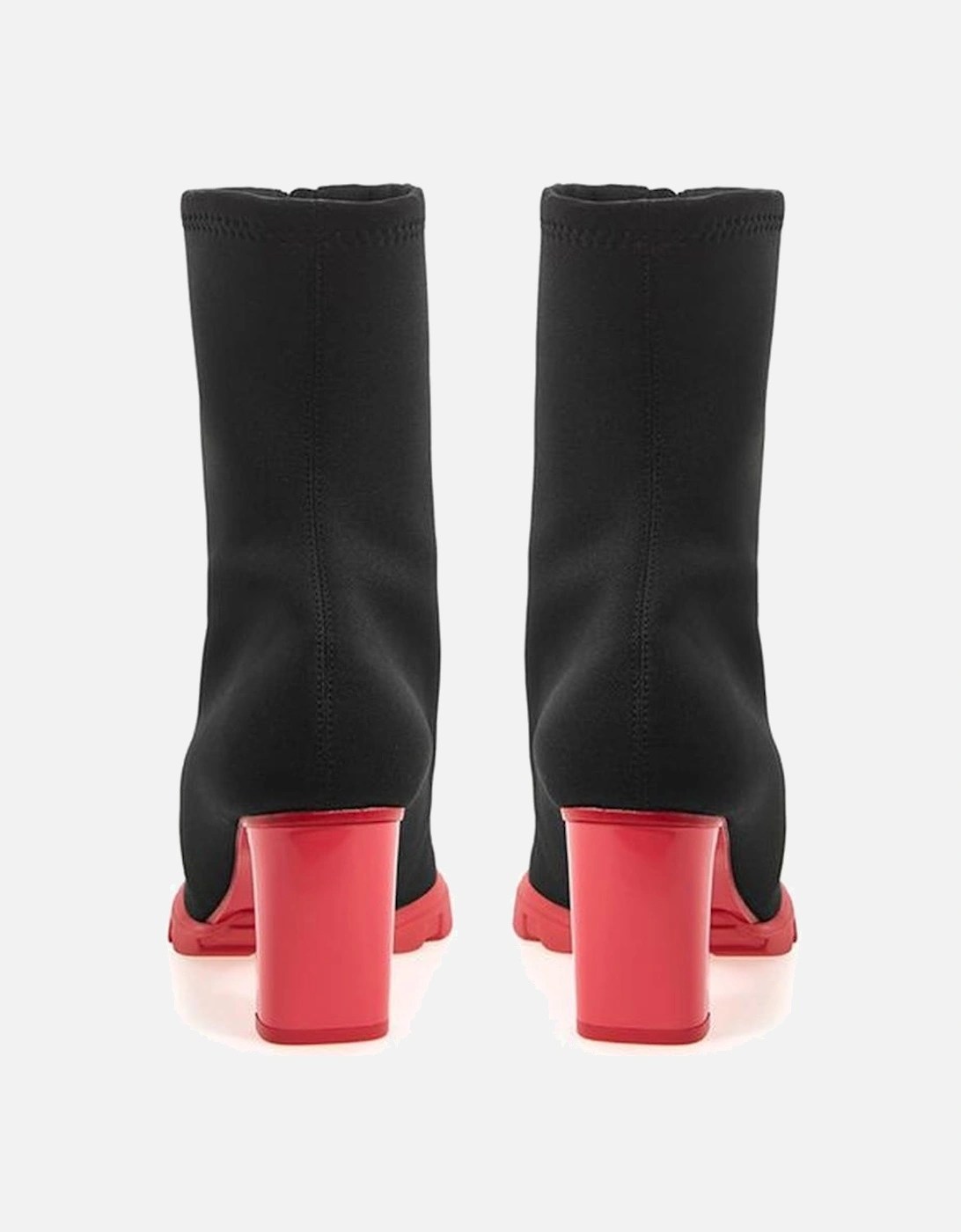 Black Neoprene Boot Women