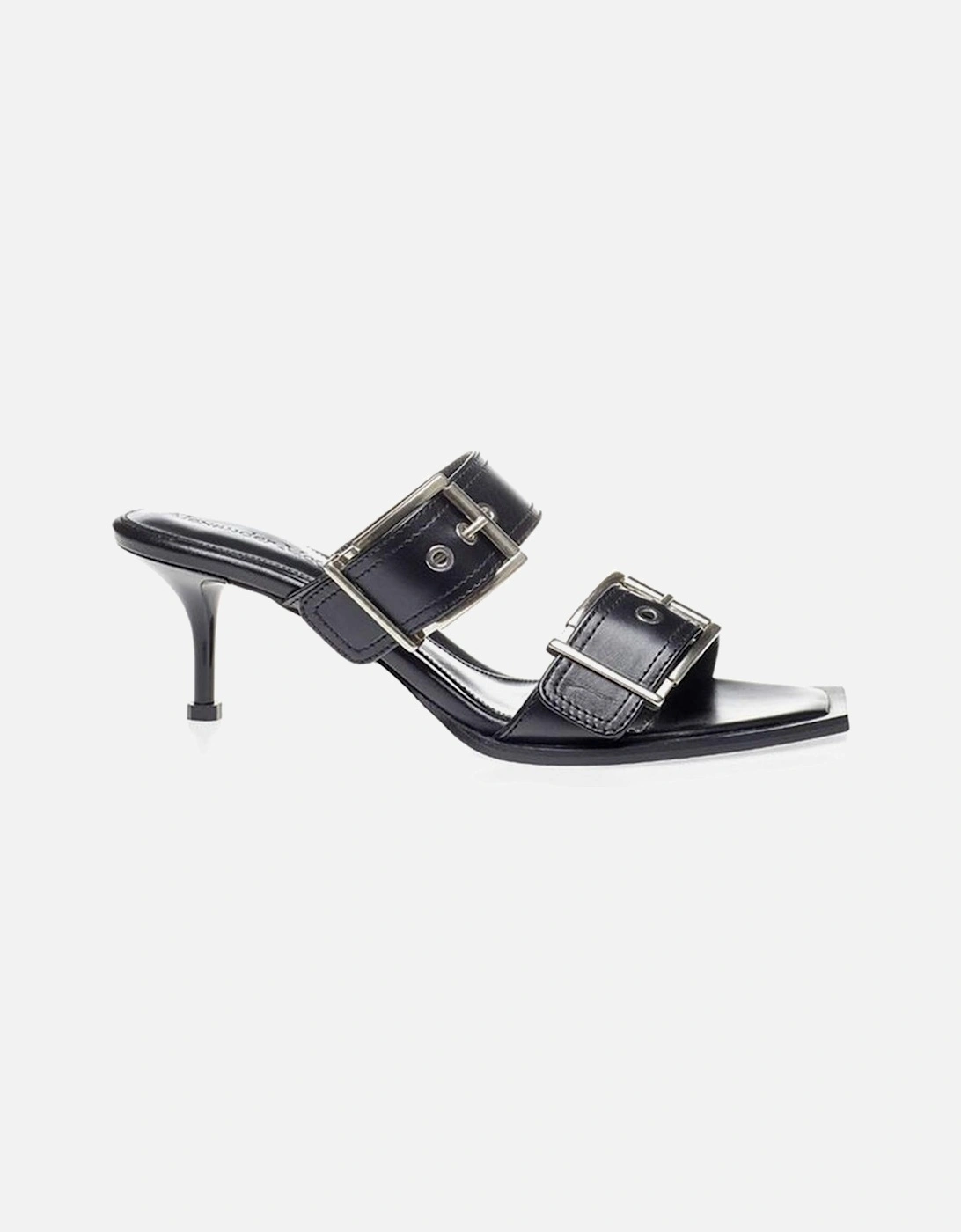 Elevate Your Steps in Timeless Black Leather Sandals Women, 7 of 6