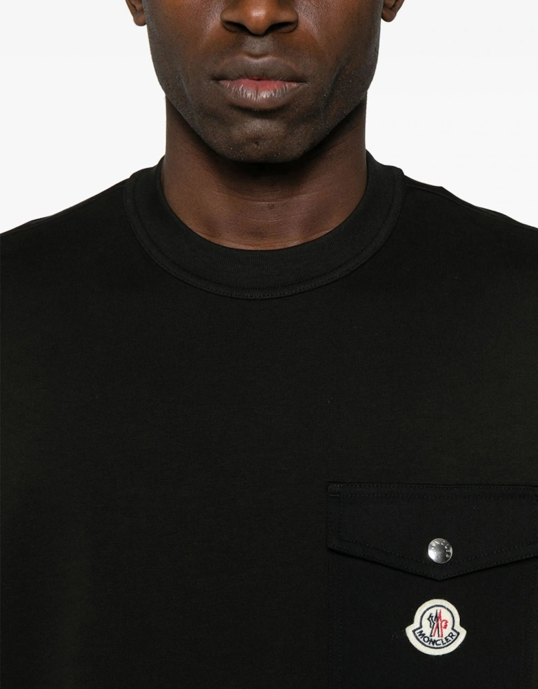 Archive Logo Pocket T-Shirt Black