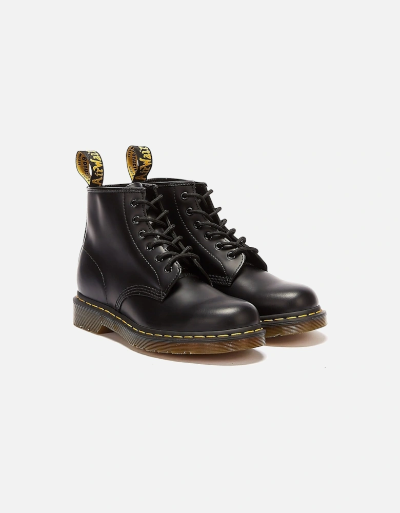 Dr. Martens 101 Smooth Leather Black Boots