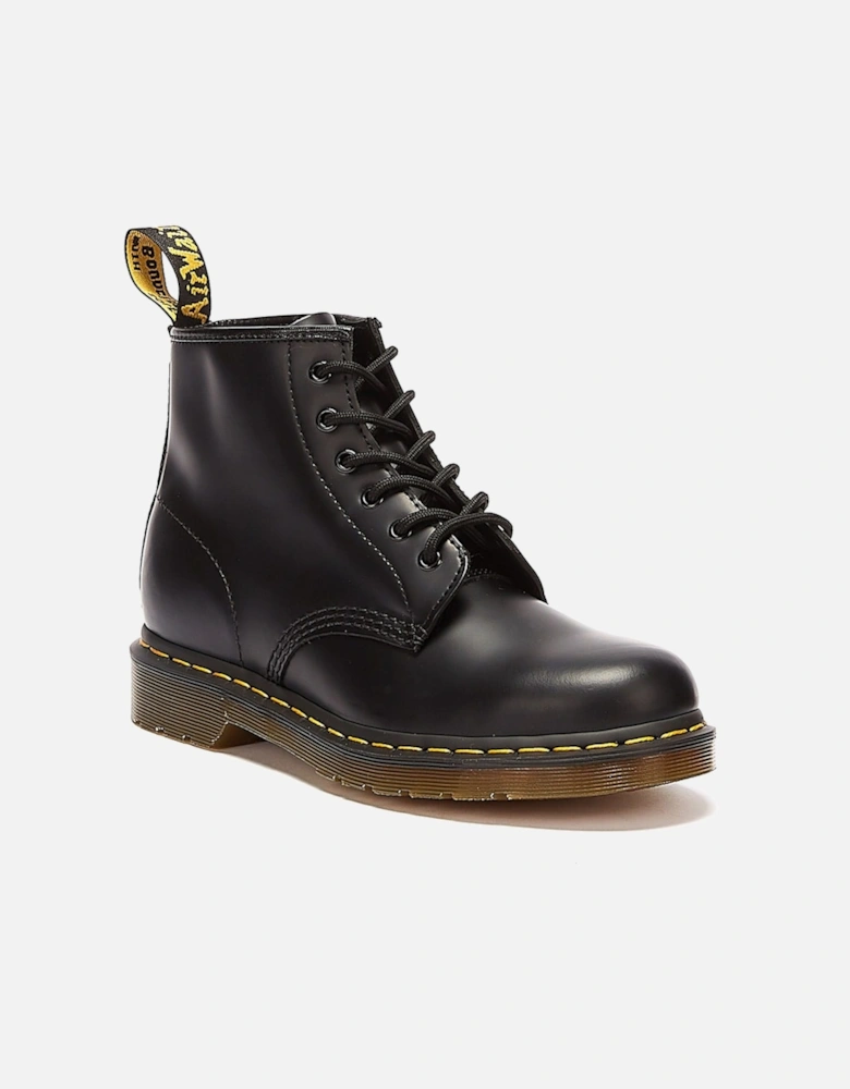 Dr. Martens 101 Smooth Leather Black Boots