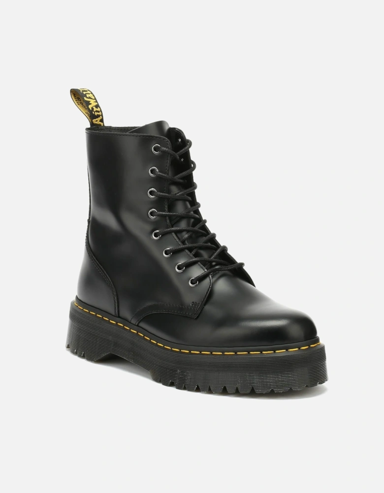 Dr. Martens Jadon Smooth Womens Black Platform Boots