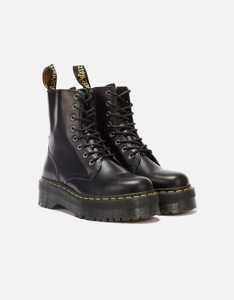 Dr. Martens Jadon Smooth Womens Black Platform Boots