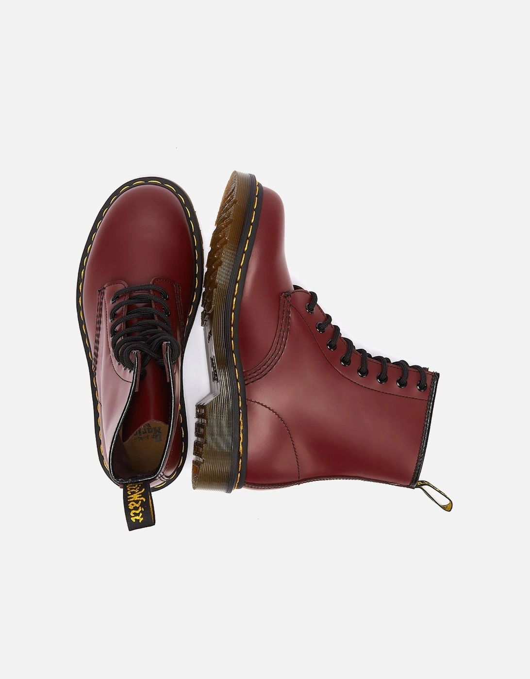 Dr. Martens 1460 Smooth Womens Cherry Red Leather Boots