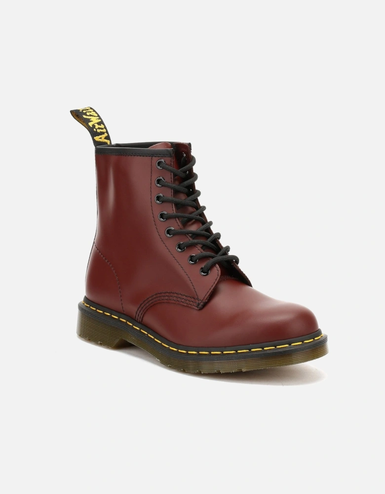 Dr. Martens 1460 Smooth Womens Cherry Red Leather Boots