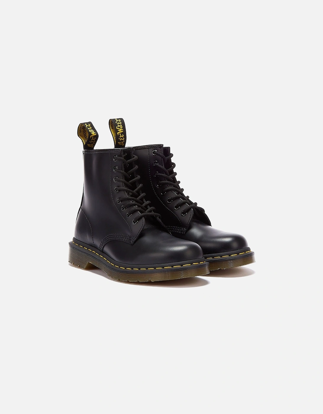 Dr. Martens 1460 Smooth Mens Black Leather Boots, 9 of 8