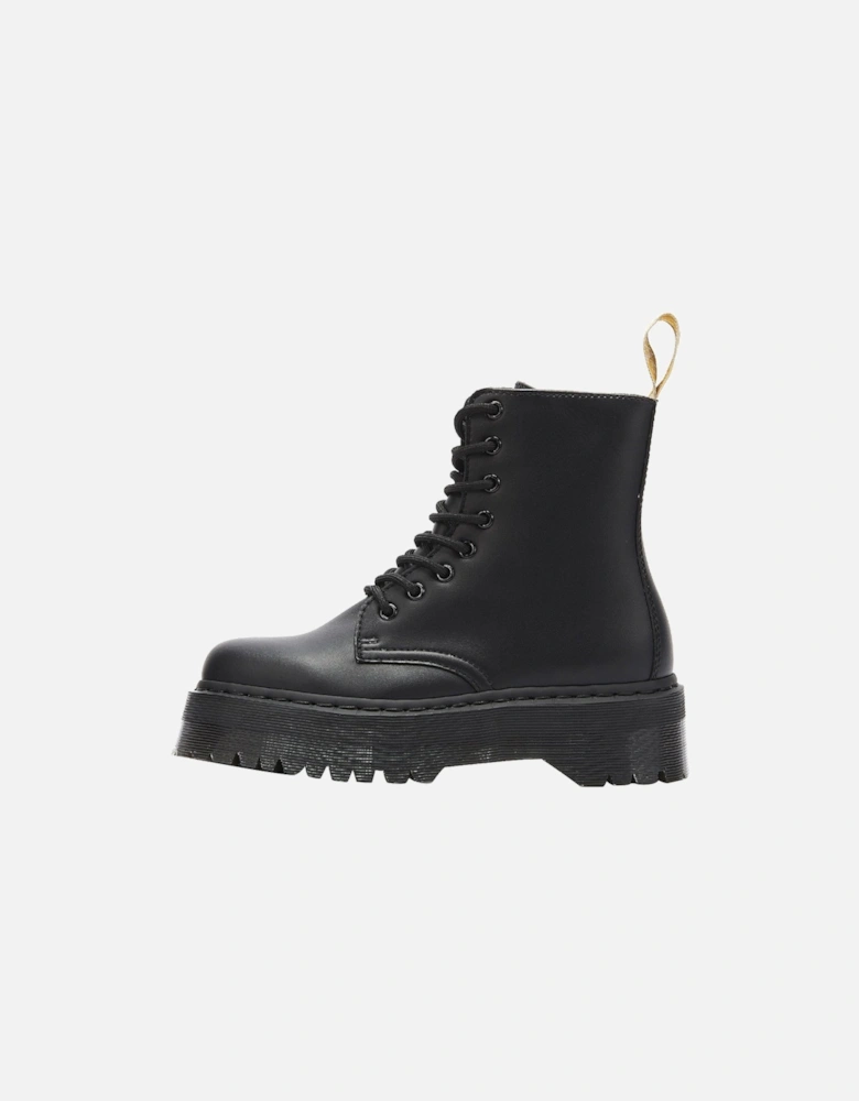 Dr. Martens Jadon II Vegan Womens Black Mono Boots