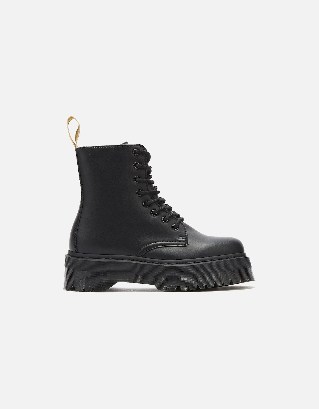 Dr. Martens Jadon II Vegan Womens Black Mono Boots