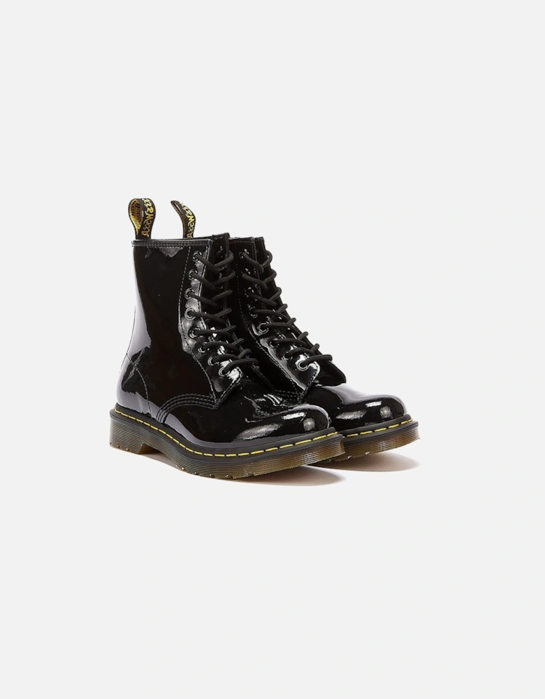 Dr. Martens 1460 Patent Lamper Womens Black Boots