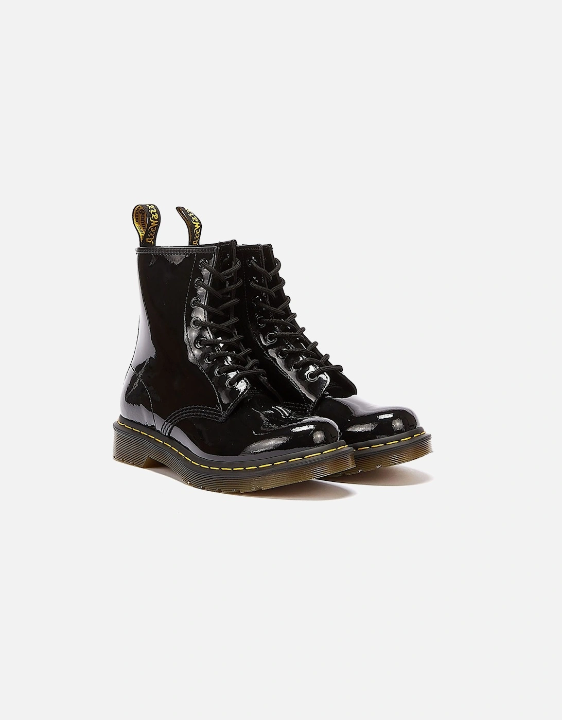 Dr. Martens 1460 Patent Lamper Womens Black Boots, 8 of 7