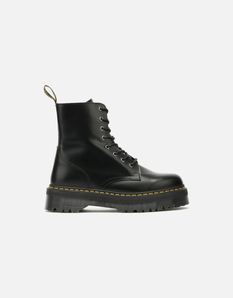 Dr. Martens Jadon Smooth Womens Black Platform Boots