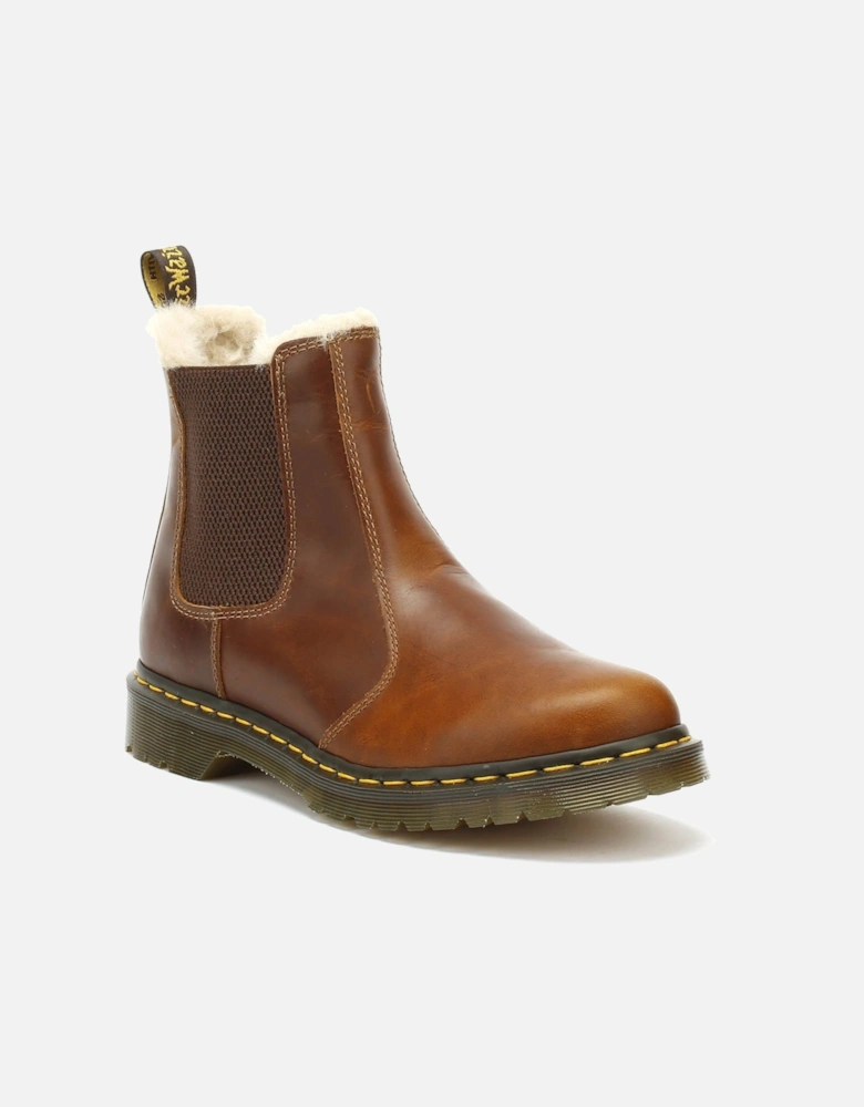 Dr. Martens Winterised 2976 Leonore Womens Brown Butterscotch Boots