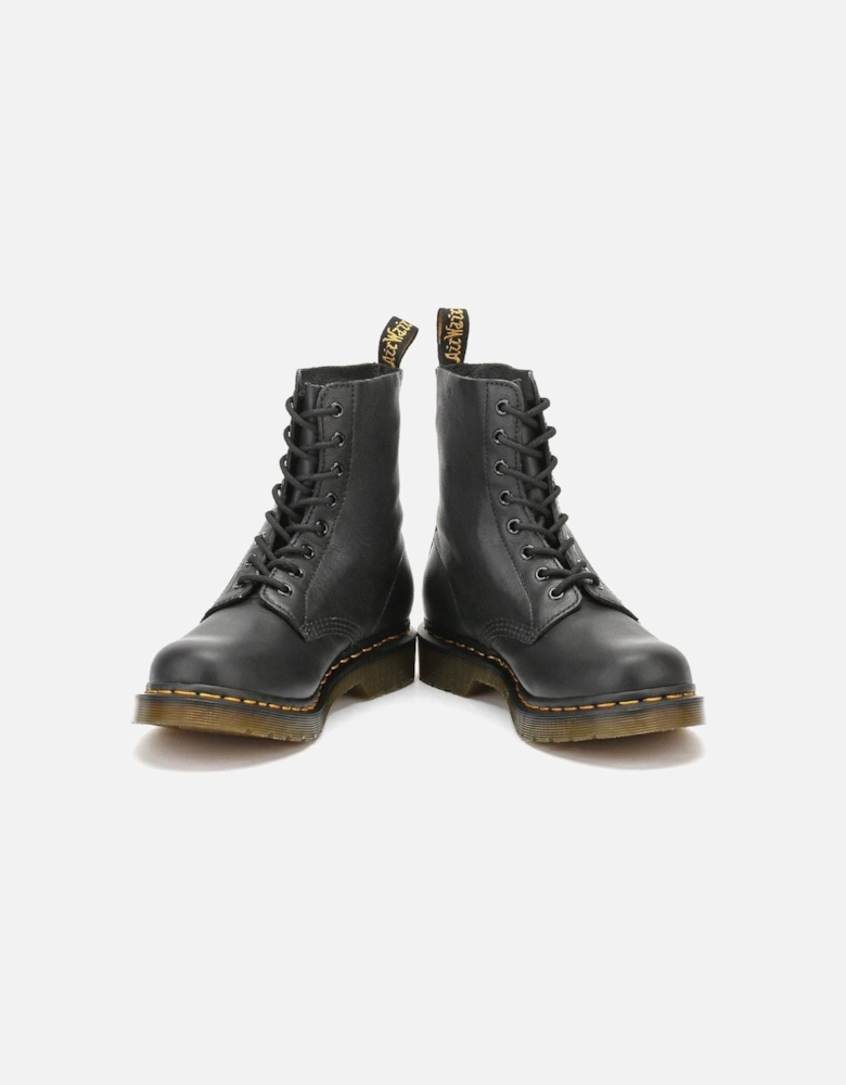 Dr. Martens Womens Black Pascal Virginia Leather Boots