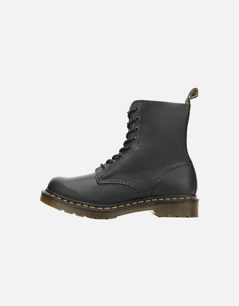 Dr. Martens Womens Black Pascal Virginia Leather Boots